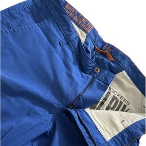 Dockers Slim tapered Khakis Color Royal Blue Size 38 x 32
